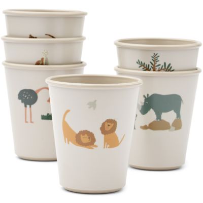 Lot de 6 gobelets Lana All Together  par Liewood