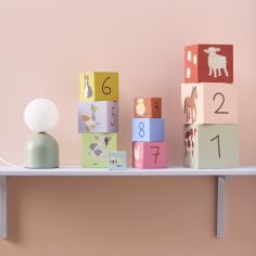 Cubes à empiler en carton Aiden