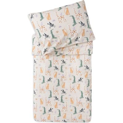 Housse de couette + taie d'oreiller Jungle Jambo (100 x 140 cm) Jollein