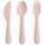 Variation Rose du produit Set de couverts Blush de la marque Mushie