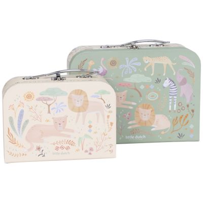Set de 2 valisettes Safari Friends Little Dutch