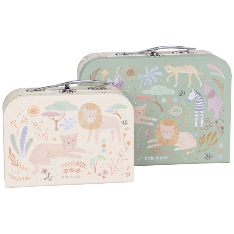 Set de 2 valisettes Safari Friends Little Dutch Produit 1