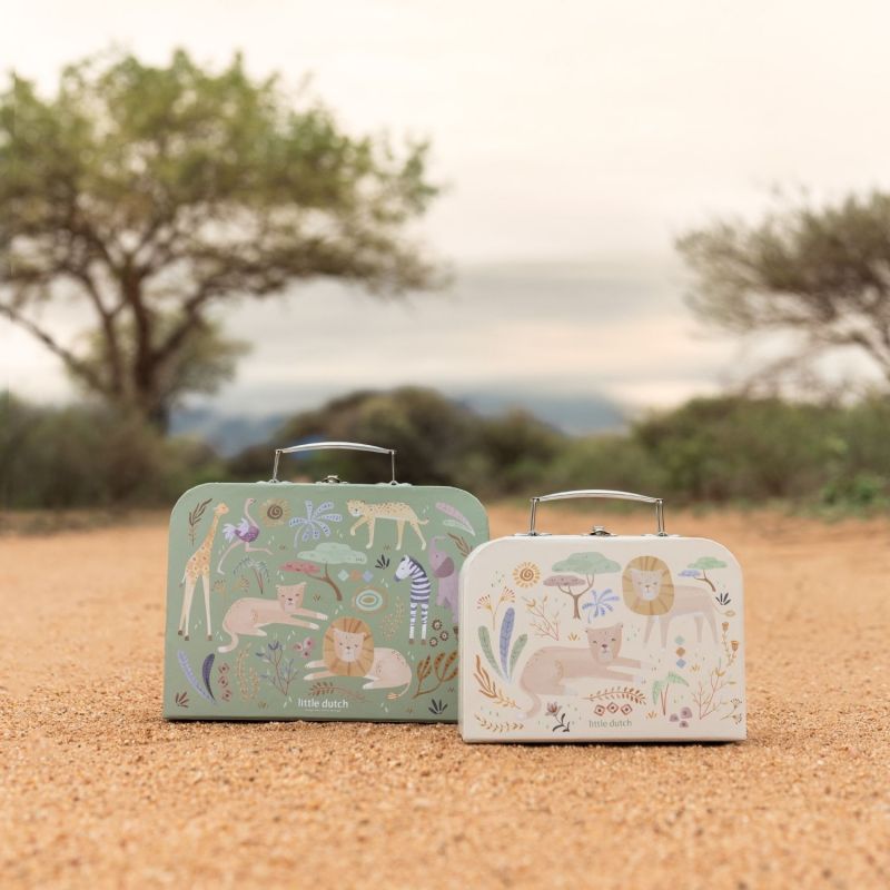 Set de 2 valisettes Safari Friends Little Dutch Ambiance 2