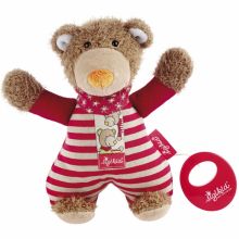Peluche musicale ours rouge Wild and Berry Bears (22 cm)  par Sigikid