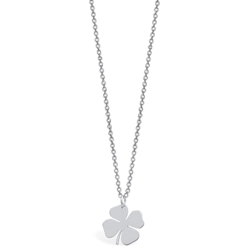 Collier Life trèfle de vie (argent 925°) Coquine