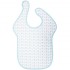 Bavoir Triangle aqua - Babycalin Bavoir Triangle aqua - Babycalin