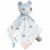 Variation Blanc, bleu, rose du produit Doudou plat Buddy Loup de la marque Trois Kilos Sept