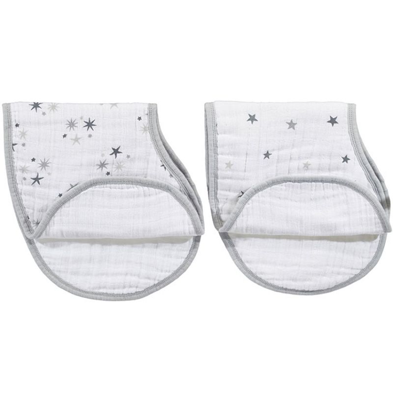 Lot de 2 bavoirs protection d'épaules Twinkle aden + anais