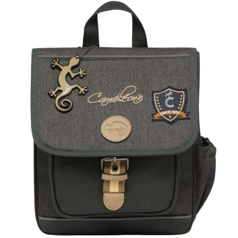 Sac à dos maternelle Grey Badges (30 cm) Caméléon Produit 1