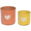 Set de 2 caches pot Baya Je t'aime (11 cm) Amadeus Les Petits Produit 1