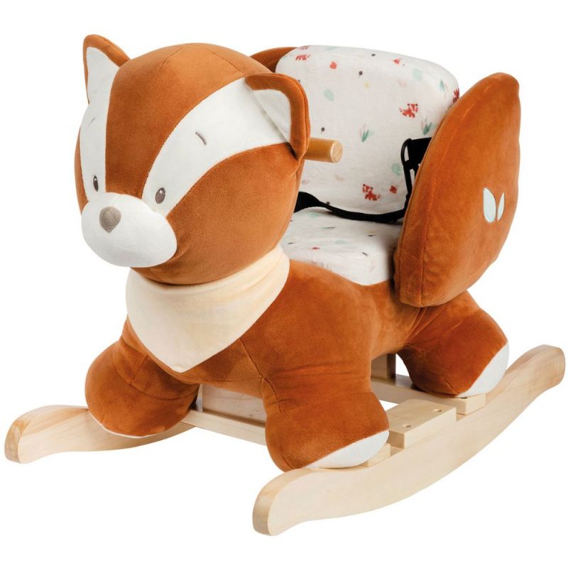 Bascule Boris panda roux Boris et Jungo Nattou