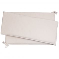 Tour de lit Tam Tam Sable (pour lits 60 x 120 ou 70 x 140 cm) - Trois Kilos Sept