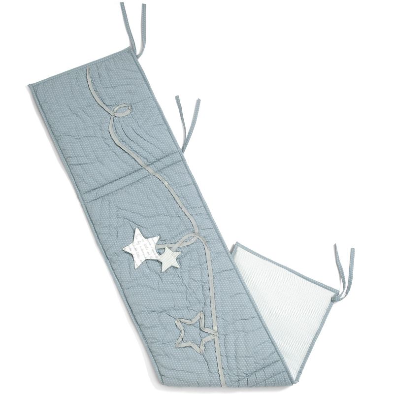 Tour de lit bleu Millie & Boris (pour lits 60 x 120 et 70 x 140 cm) Mamas and Papas