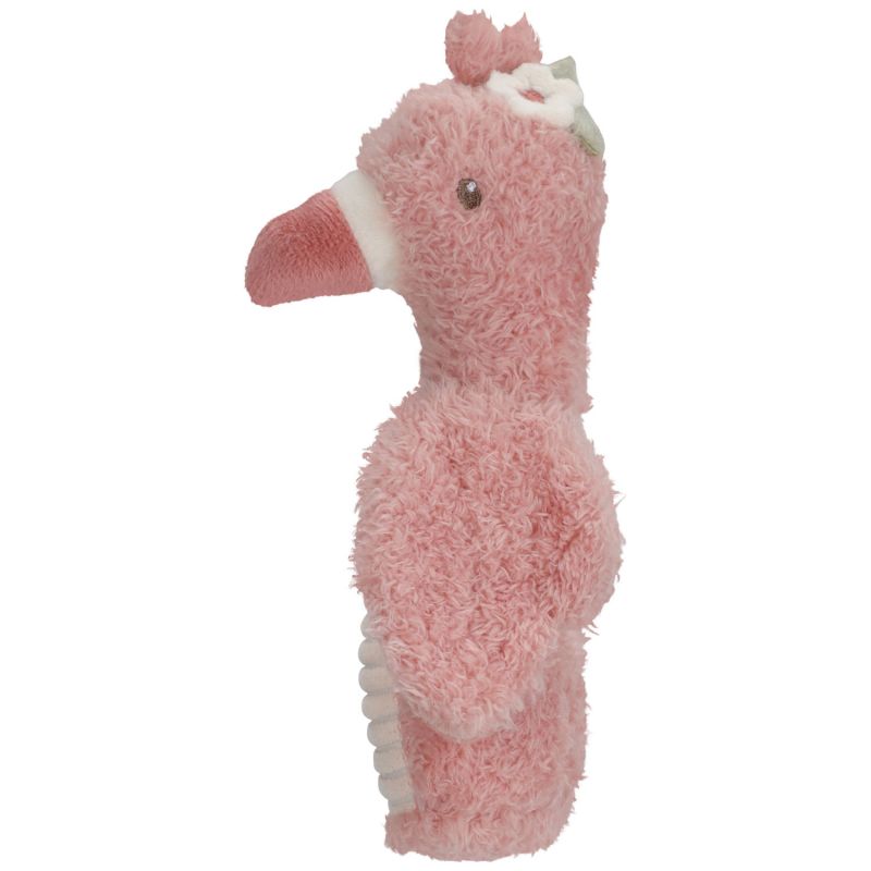 Hochet peluche Flamant rose Safari Friends Little Dutch Produit 2