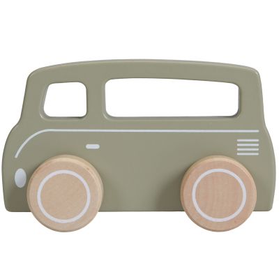 Petite camionnette olive  par Little Dutch