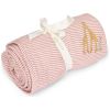 Coffret cadeau de naissance attache sucette bavoir bandana et lange Girafe Little Dutch Produit 6
