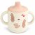 Variation Ecru, rose, beige du produit Tasse à bec Neil Wild Child-Rosey de la marque Liewood