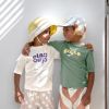 T-shirt anti-UV manches longues violet et sel marin (3-4 ans) Lässig Ambiance 4