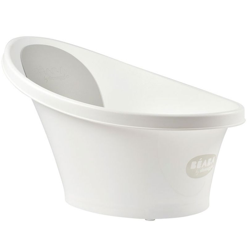 Baignoire bébé ergonomique blanche Shnuggle by Béaba
