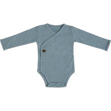 Body manches longues Melange stonegreen (Naissance)  par Baby's Only