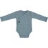 Body manches longues Melange stonegreen (Naissance) - Baby's Only