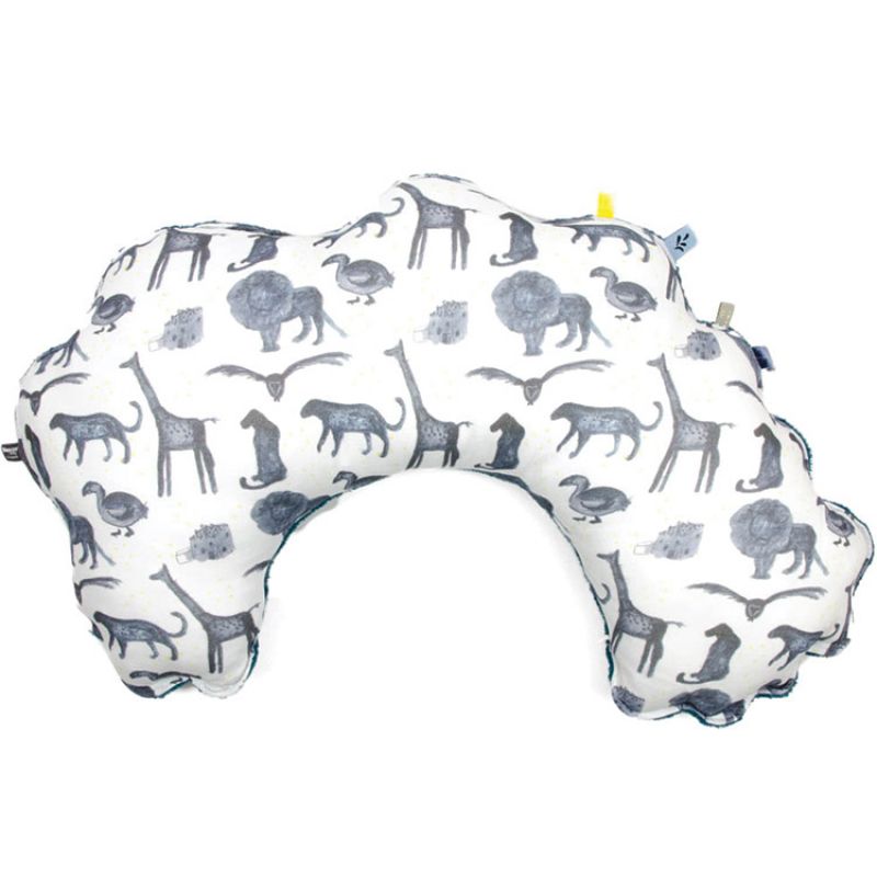 Coussin d'allaitement Storm blue (75 cm) Snoozebaby
