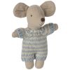 Bébé souris dans la nacelle Bleu Maileg Produit 4