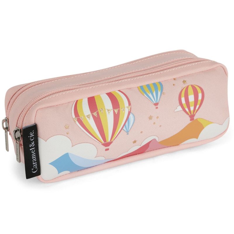 Trousse scolaire double Sugar Balloons Caramel & Cie Produit 1