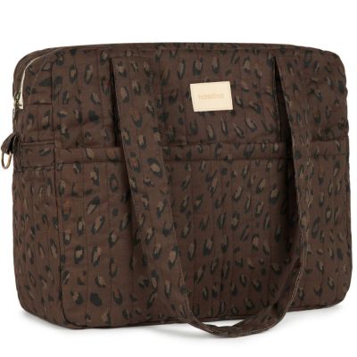Sac à langer imperméable Hyde Park Léonie Brown Nobodinoz