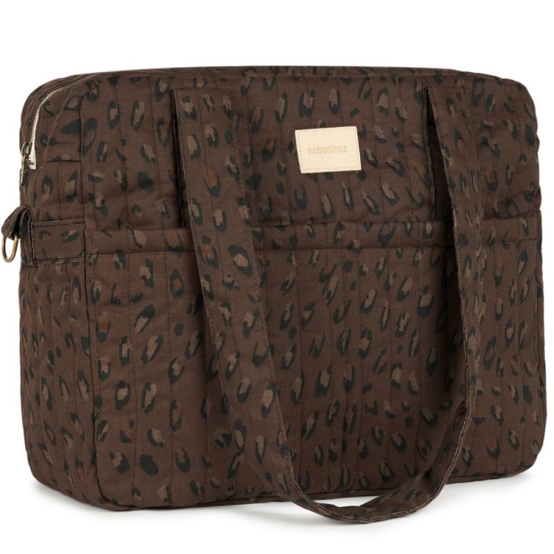 Sac à poussette imperméable Hyde Park Léonie Brown Nobodinoz Produit 1