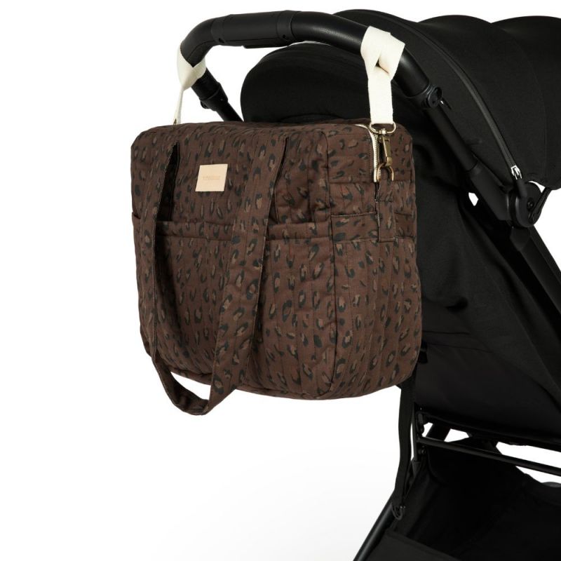 Sac à langer imperméable Hyde Park Léonie Brown Nobodinoz Produit 9