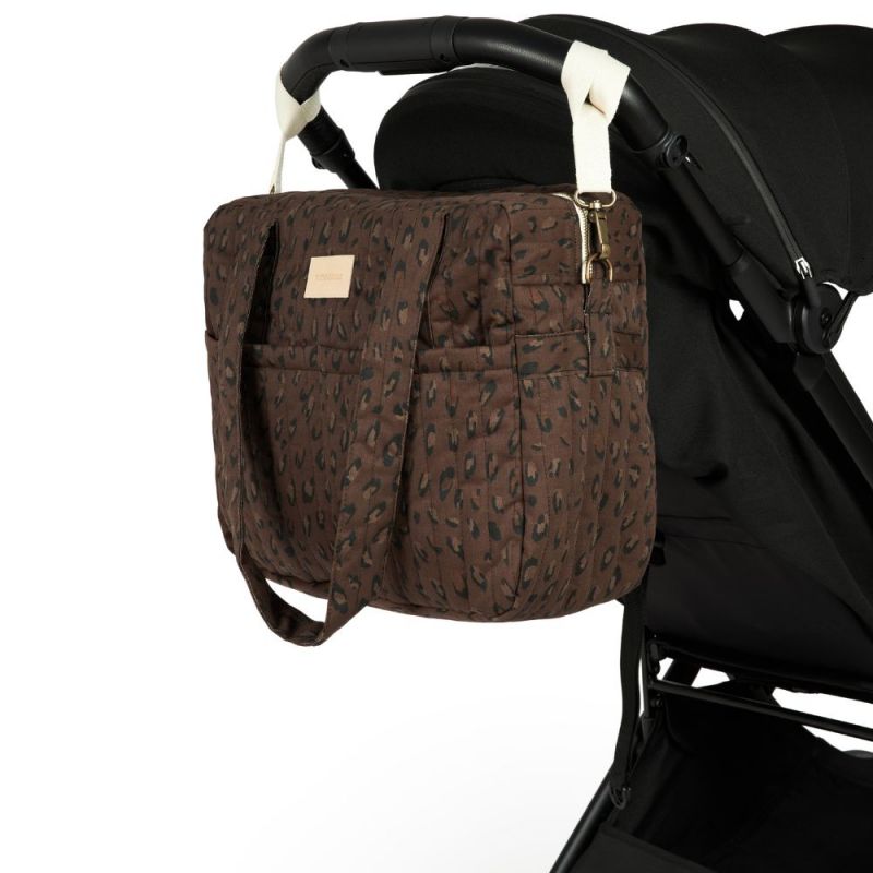 Sac à poussette imperméable Hyde Park Léonie Brown Nobodinoz Produit 9