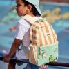 Sac à dos maternelle Kids Camel rayé BEBEL Ambiance 3