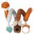 Variation Marron, beige, orange du produit Spirale d'activités Forêt de la marque Little Big Friends