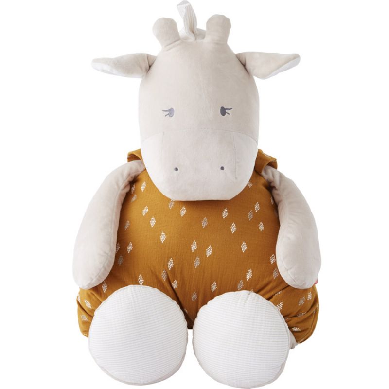 Peluche géante en veloudoux Tiga la girafe TSO (90 cm) Noukie's
