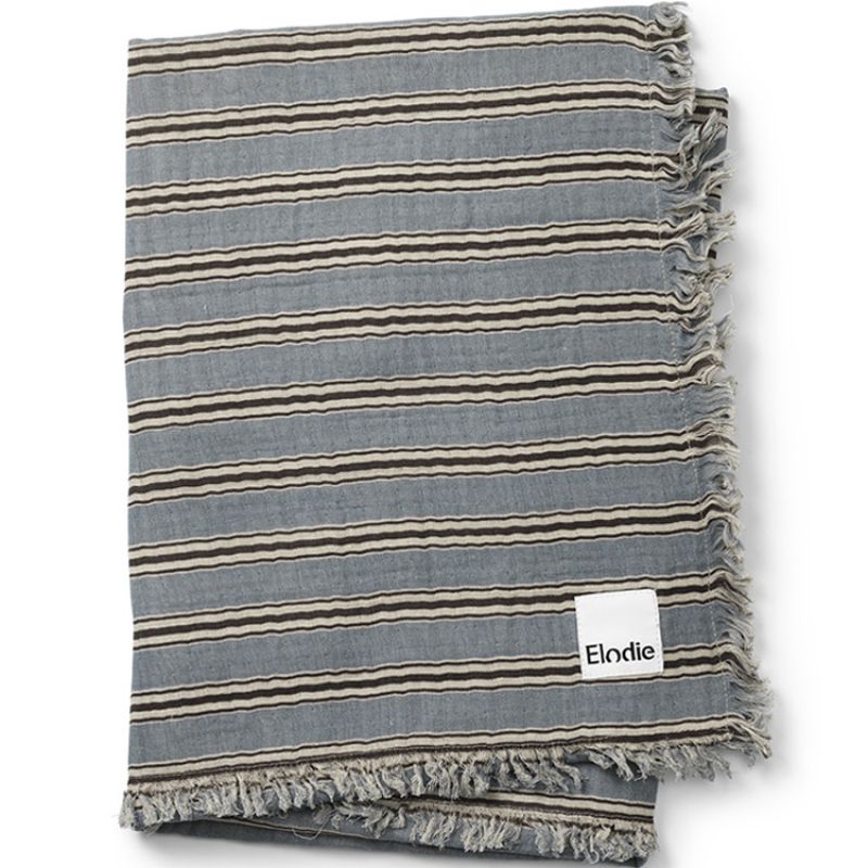 Couverture en coton froissé Sandy stripe (75 x 100 cm) Elodie Details