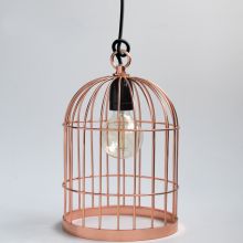 Lampe baladeuse cage à oiseau cuivre  par FilamentStyle