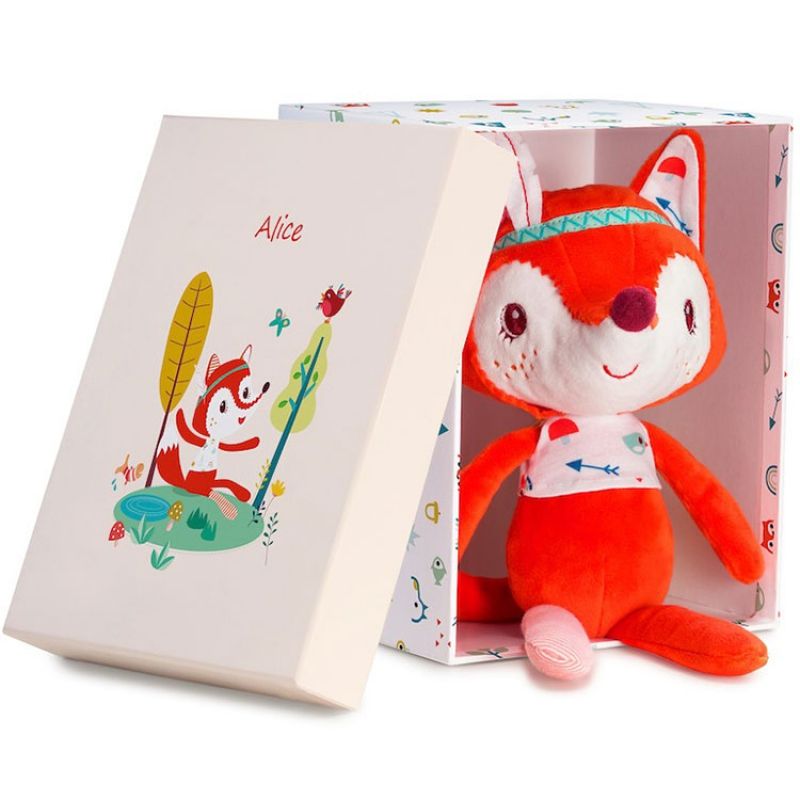 Coffret peluche Alice la renarde (26 cm) Lilliputiens