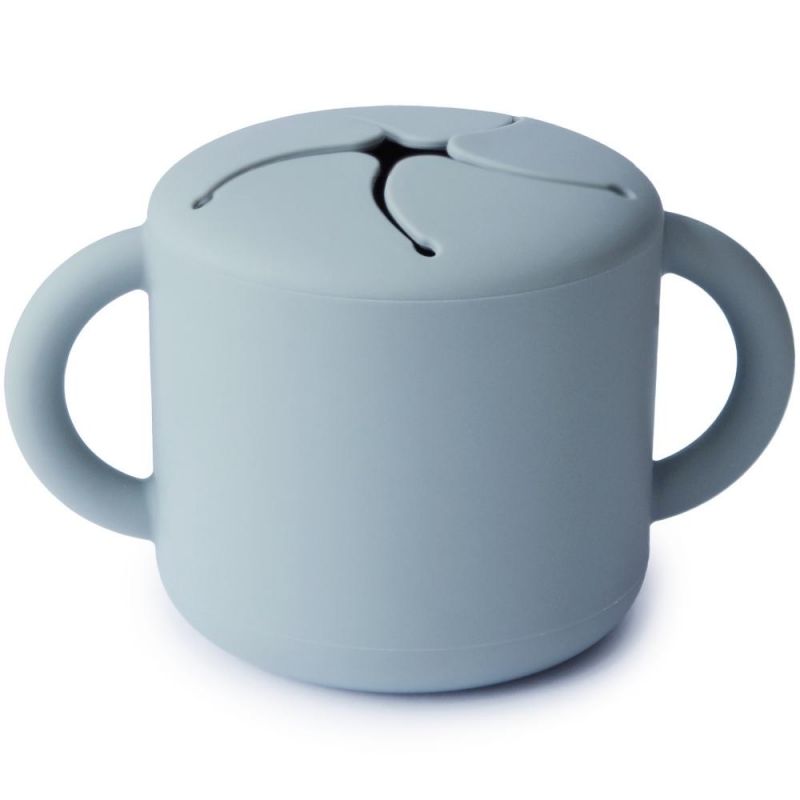 Tasse à goûter Snack cup Powder blue Mushie