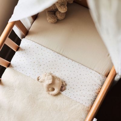 Couverture en polaire Basic Oatmeal (100 x 150 cm)