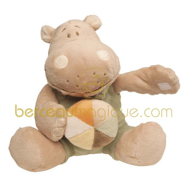 Doudou musical Hippoum (20 cm) Noukie's
