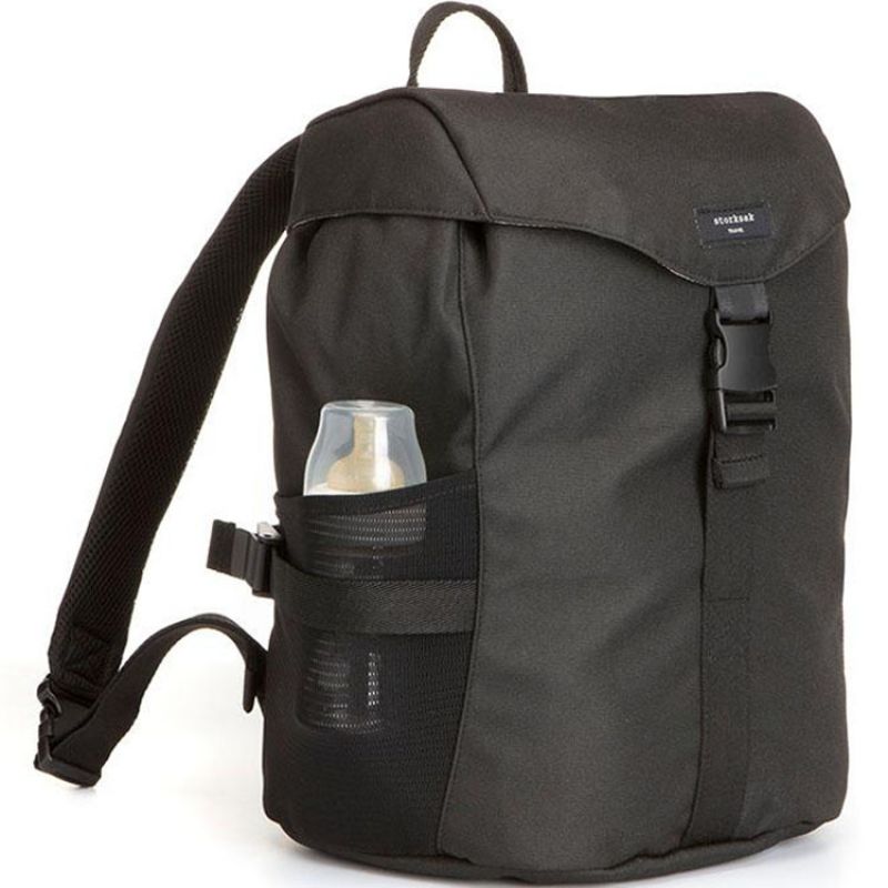 Sac à dos à langer Eco Black Storksak