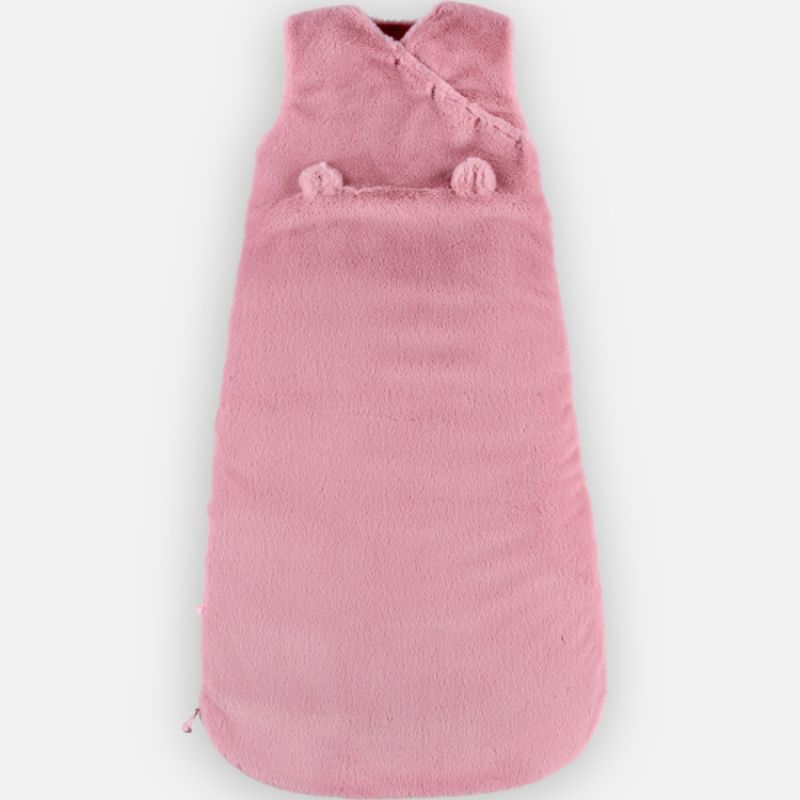 Gigoteuse chaude en fausse fourrure rose TOG 2-3,5 (100 cm) Noukie's