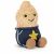 Variation Beige, bleu, jaune du produit Peluche Amuseable Cacahuète étudiant (15 cm) de la marque Jellycat
