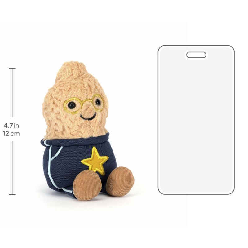 Peluche Amuseable Cacahuète étudiant (15 cm) Jellycat Produit 6