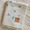 Couverture Pointelle Blueberry Bliss (75 x 100 cm) Elodie Details Ambiance 9