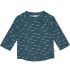 Tee-shirt anti-UV manches longues Vagues bleu (12 mois) - Lässig