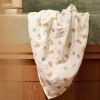 Lot de 2 maxi-langes en gaze de coton Jollies (115 x 115 cm) Jollein Ambiance 2