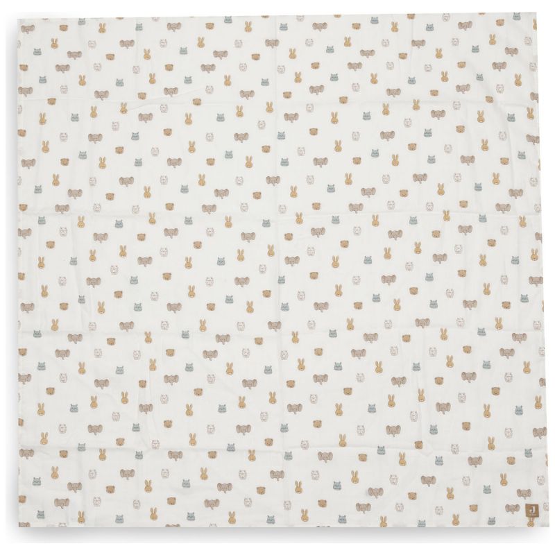 Lot de 2 maxi-langes en gaze de coton Jollies (115 x 115 cm) Jollein Produit 3
