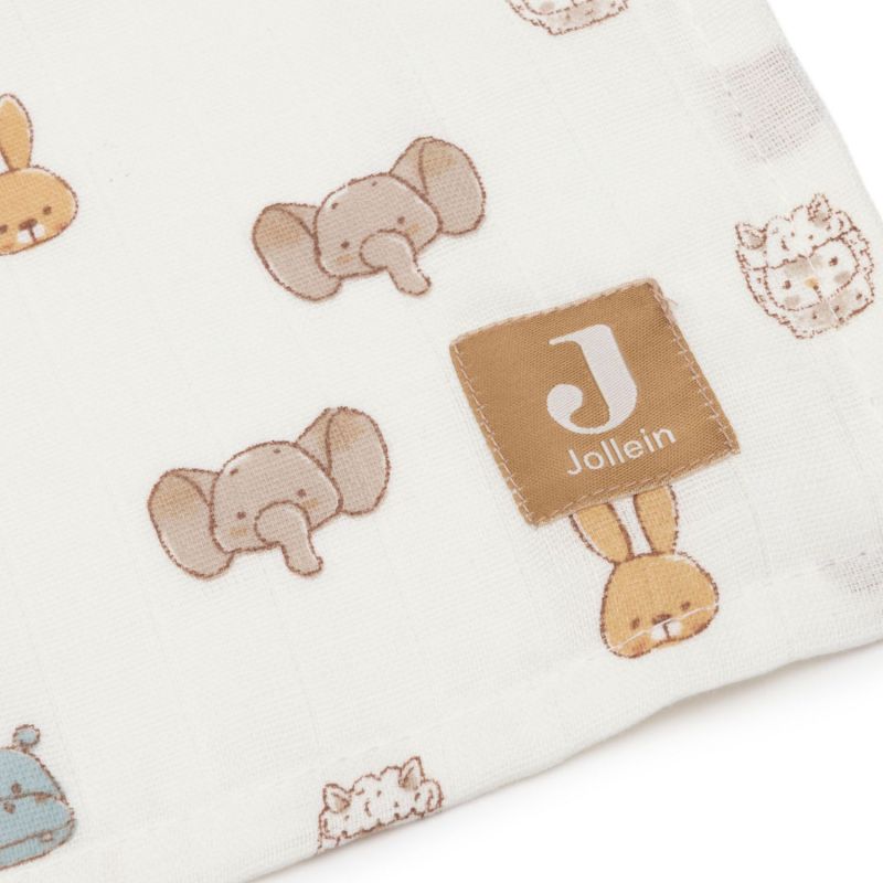 Lot de 2 maxi-langes en gaze de coton Jollies (115 x 115 cm) Jollein Produit 4
